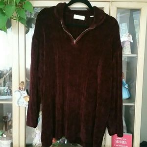 3X  Chenille Lord & Taylor sweater